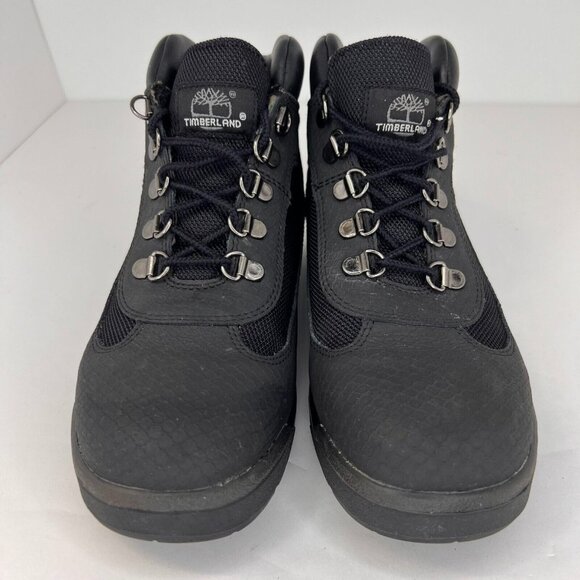 Timberland Helcor Mens 243330 Black Canvas Mid Top Size 6 Hiking Boots main image 10